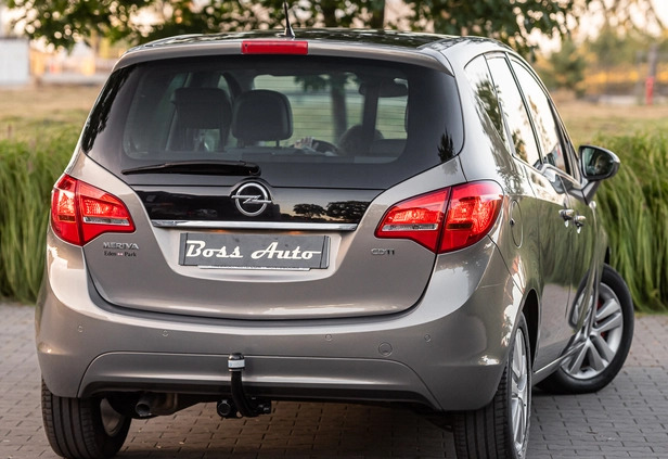 Opel Meriva cena 23900 przebieg: 188123, rok produkcji 2011 z Jeziorany małe 407